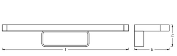LED Spiegelleuchte Chrom Alu 3000-4000K IP44 OSRAM