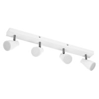 LED Deckenspot schwenkbar Metall Wei&szlig; GU10 OSRAM