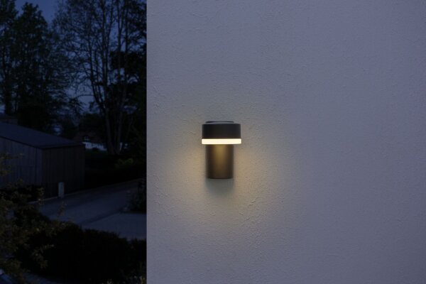 LED Wandstrahler schwenkbar Alu 3000 K H:14 cm OSRAM