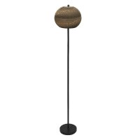Stehleuchte Karton E27 Schwarz Stahl H:160 cm OSRAM
