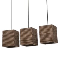 Pendelleuchte 3-flammig E27 Stahl L:83 cm OSRAM