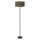 Stehleuchte Karton E27 Schwarz Braun H:160 cm OSRAM