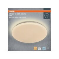 LED Deckenlampe Metall Weiß 2700-6500K Ø48cm...