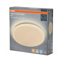 LED Deckenleuchte Metall Weiß 2700-6500K...