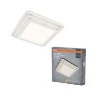 LED Deckenlampe Weiß Metall 3000K B:45cm blendarm...