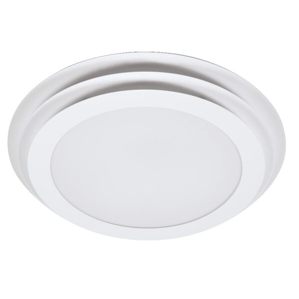 LED Deckenleuchte Weiß Metall 3000K Ø50cm rund OSRAM