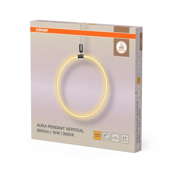 LED Hängelampe Click-DIM 3000 K L:49,8 cm OSRAM