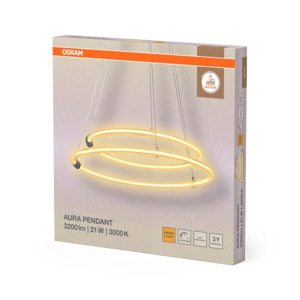 LED Pendelleuchte Click-DIM 3000 K L:49,8 cm OSRAM