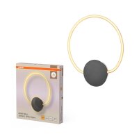 LED Wandleuchte Metall Dunkelgrau 3000 K 36,7 cm OSRAM