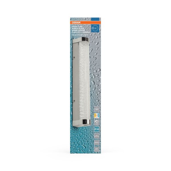LED Wandlampe dimmbar CCT Alu 3000-4000K IP44 OSRAM