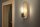Wandlampe Schwarz Holz E27 H:30 cm modern OSRAM