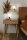 Wandlampe Schwarz Holz E27 H:30 cm modern OSRAM