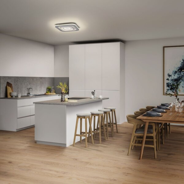LED Deckenlampe Click-DIM Grau 3000K L:50,5cm OSRAM