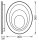 LED Deckenleuchte Click-DIM Metall Grau 3000K OSRAM