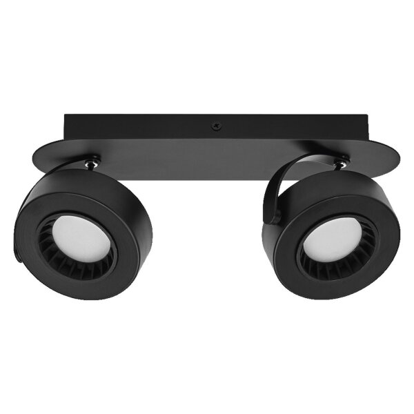 LED Deckenstrahler verstellbar 3000 K Schwarz OSRAM