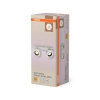 LED Deckenstrahler schwenkbar Weiß Metall 3000 K OSRAM