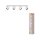 LED Deckenstrahler Weiß Stahl 3000 K L:69,5 cm OSRAM