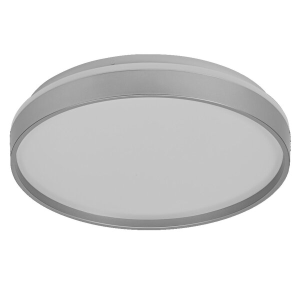 LED Deckenlampe Silber Metall 3000K rund Ø38,5cm OSRAM