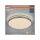 LED Deckenlampe Silber Metall 3000K Ø48,5cm rund OSRAM