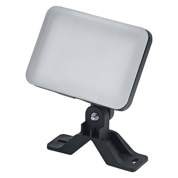 LED Außenstrahler Schwarz Alu 4000K IP65 B:10,7cm OSRAM