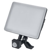 LED Außenstrahler Bewegungsmelder Schwarz 4000 K IP44