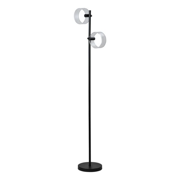 LED Stehleuchte Metall CCT Schwarz H:152,5 cm OSRAM