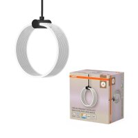 LED Pendelleuchte CCT Schwarz Metall L:15 cm OSRAM