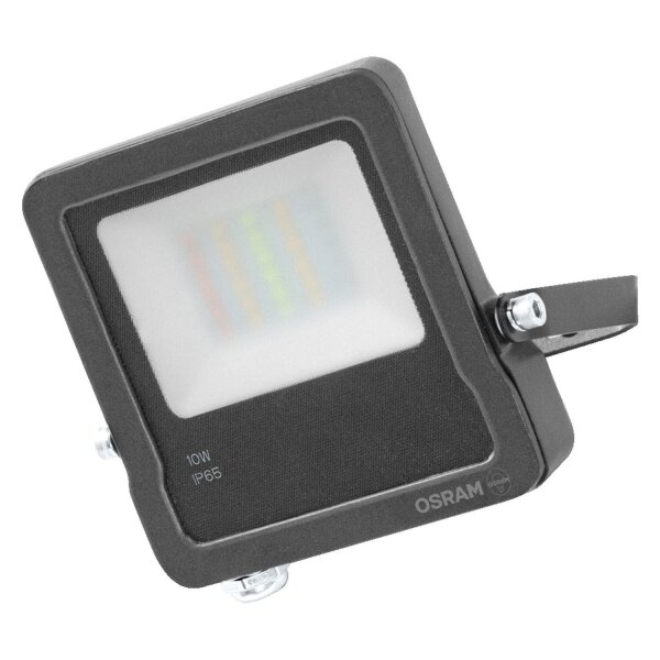 LED Außenlampe Smart RGBW Grau Alu Glas IP65 OSRAM