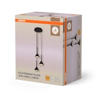 LED Hängelampe Metall Schwarz 3000 K Ø29cm...