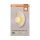 Wandlampe Gips Glas Weiß G9 H:26 cm gemütlich OSRAM
