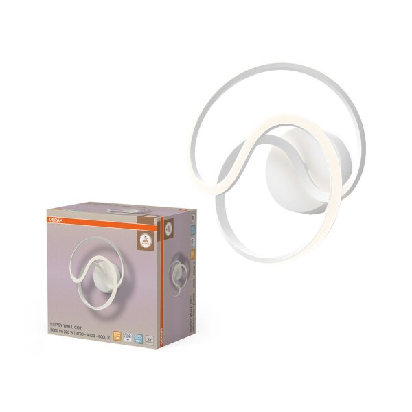 LED Wandleuchte CCT 6000 K Weiß Metall L:38 cm OSRAM