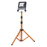 LED Lampe verstellbar flexibel Orange Metall IP65 180cm