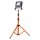 LED Lampe verstellbar flexibel Orange Metall IP65 180cm