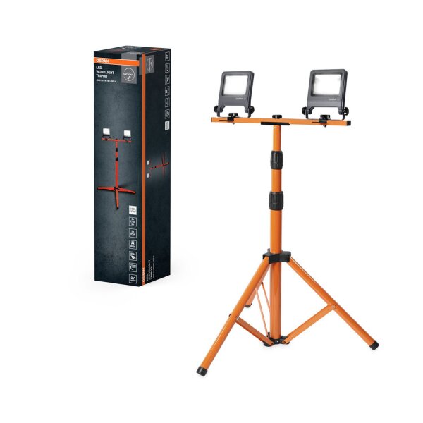 LED Arbeitsleuchte flexibel Orange Metall IP65 170 cm
