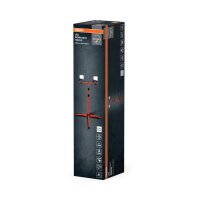 LED Arbeitsleuchte flexibel Orange Metall IP65 170 cm