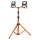 LED Arbeitsleuchte flexibel Orange Metall IP65 170 cm