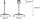 LED Arbeitsleuchte schwenkbar Metall 4000K IP65 170 cm