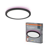 LED Deckenlampe dimmbar Smart+ TW Schwarz Ø23,5cm...