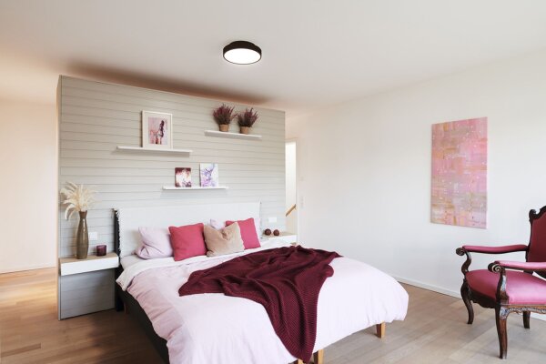 LED Deckenleuchte dimmbar Smart+ TW Schwarz Ø35cm OSRAM