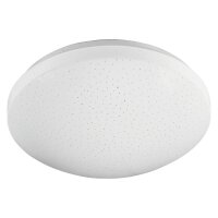 LED Deckenleuchte Wei&szlig; Metall 3000K rund B:22cm OSRAM