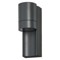 Wandlampe Dunkelgrau Aluminium IP65 GU10 L:17 cm OSRAM