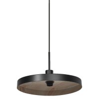 H&auml;ngelampe Holz Metall E27 &Oslash;40 cm modern Design OSRAM