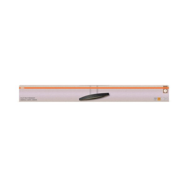 LED Pendelleuchte Filz 3000 K L:100 cm modern OSRAM