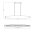 LED Pendelleuchte Filz 3000 K L:100 cm modern OSRAM