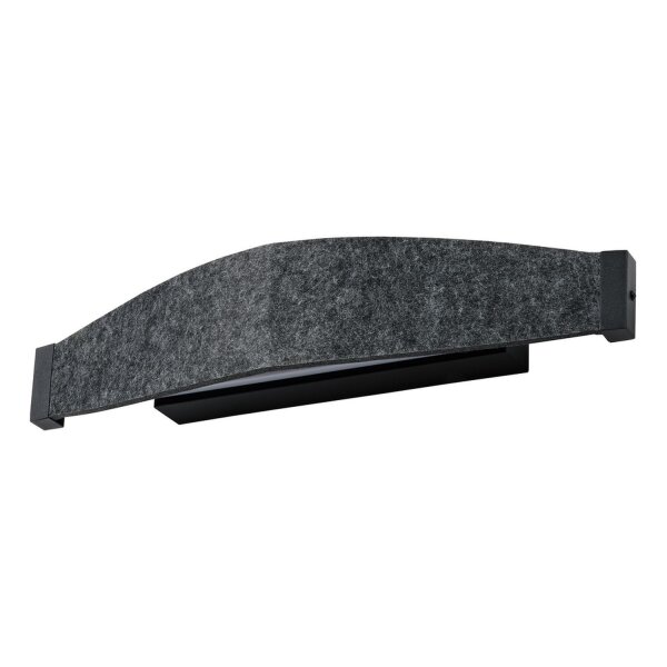 LED Wandleuchte Filz 3000 K B:50 cm modern OSRAM