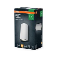 LED Wandleuchte Up Down Weiß 3000 K IP44 H:16 cm OSRAM