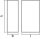 LED Wandleuchte Up Down Weiß 3000 K IP44 H:16 cm OSRAM