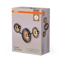 Wandleuchte flexibel Stahl E27 L:72 cm modern OSRAM