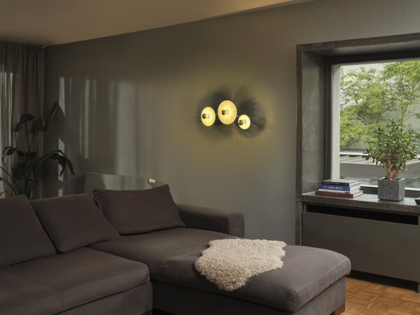 Wandleuchte flexibel Stahl E27 L:72 cm Design OSRAM