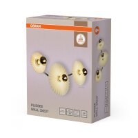 Wandleuchte flexibel Stahl E27 L:72 cm Design OSRAM